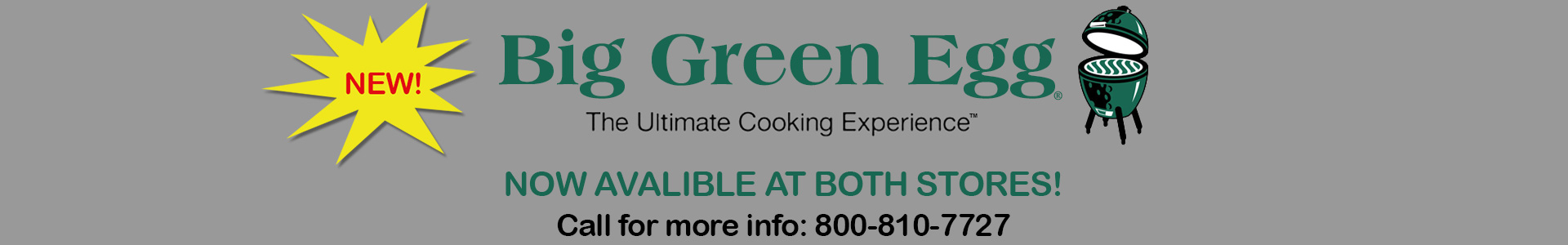 big green egg banner